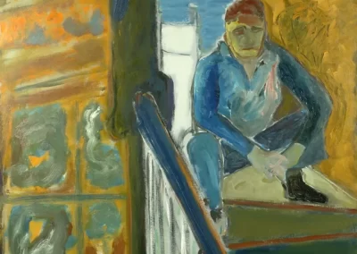 Steps to the Cellar 52x48